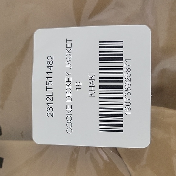 VERONICA BEARD Cooke Vegan Leather Dickey Jacket Sz 16 - Picture 6 of 8